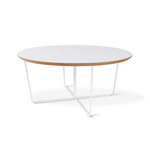 Gus ply wood Coffee Table white 89cm