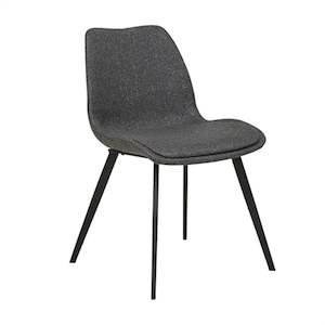 Gift: Isaac dining chair charcoal