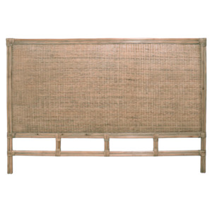 Rattan bedhead natural