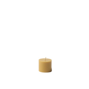 Pillar candle 3.5cm honey