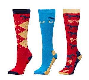 Dublin 3 Pack Adults Socks