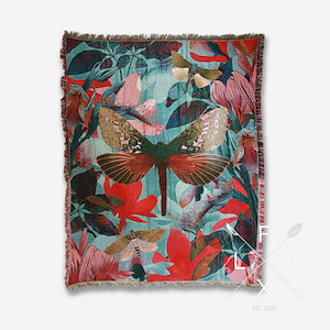 Flox Blanket 'Magnolia & Moth