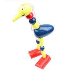 Buzzy Bee Oscar Ostrich Wooden Toy