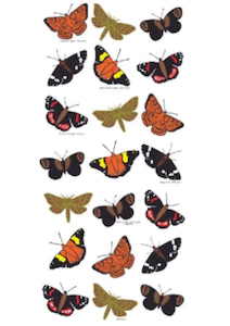 Ali Davies Tea Towel - Moths - Pēpepe