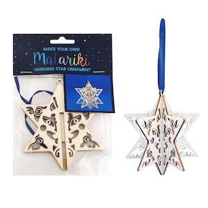 NZ Matariki Star MYO 3D Ornament