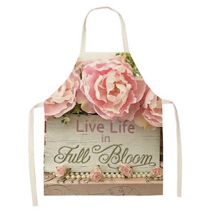 Live Life in Full Bloom Apron