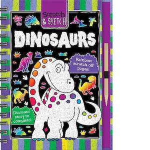 Magic Water Colouring Scales and Tails Dinosaurs