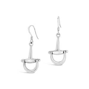 Half Snaffle Drop Earrings