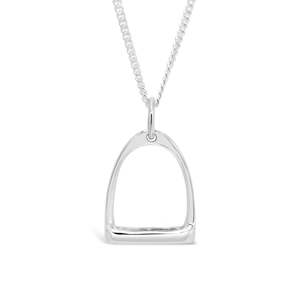 Small Stirrup Pendant