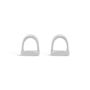 Stirrup Stud Earrings