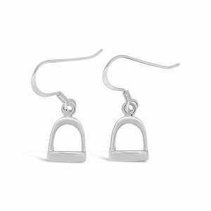 Stirrup Drop Earrings