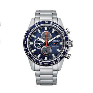 Gents Steel Citizen Eco-Drive Chronograph Watch