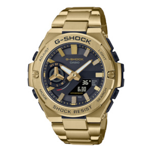 Gold G Steel G-Shock Watch