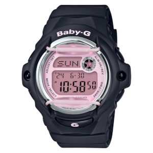 Casio Baby-G Black And Pale Pink