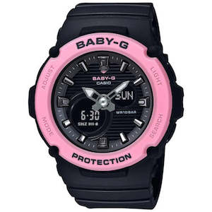 Jewellery: Casio Baby-G Black & Pink Ana-Digi Watch