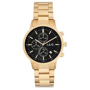 JAG 'Carlton' Mens Gold Chronograph Watch