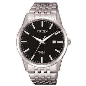 Citizen Gents Steel Black Dial Watch