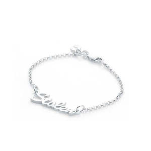 Jewellery: Stolen Girlfriends Club Stolen Script Bracelet