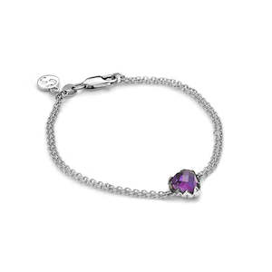 Stolen GC Dark Amethyst Love Claw Bracelet