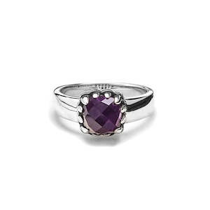 Stolen GC Dark Amethyst Baby Claw Ring