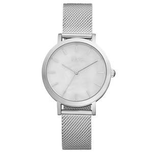 JAG 'Olivia' Mother of Pearl Dial with Mesh Strap