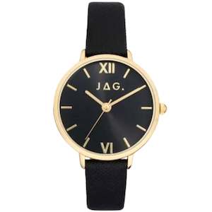 JAG 'Sophie' Gold & Black Ladies Watch