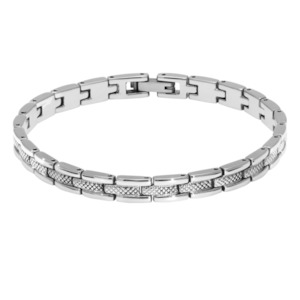 Rochet Mens Steel Link Bracelet