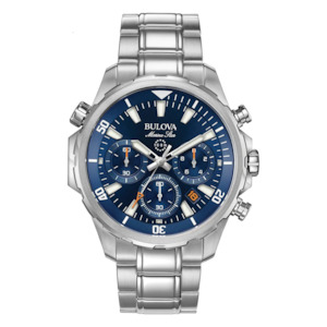 Bulova Gents Marine Star Steel Chronograph Watch