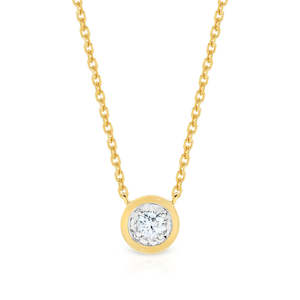 Bezet Set Diamond Necklace