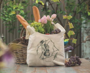 Wild Grey Fox - Organic Grocery Bags