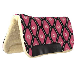 Saddle Blankets: Fort Worth Contoured Saddle Pad - 30" x 30"