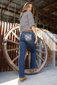 Pure Western Women’s Ava Boot Cut Jean 32"