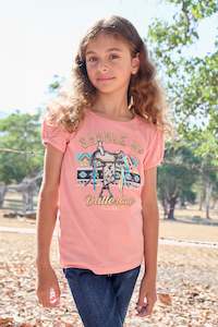 Pure Western Girl’s Candice Short Sleeve Tee