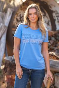 Pure Western Women's Mae SS Tee