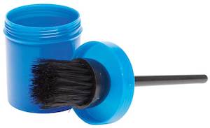 Brush: Zilco PVC Hoof Brush and Bottle