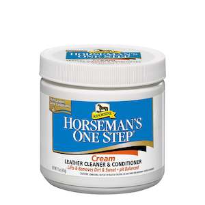 Absorbine Horseman’s One Step Cream Leather Cleaner & Conditioner