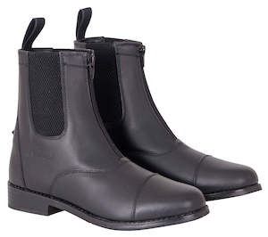 Footwear: CAVALLINO RIDER ZIP JODHPUR BOOTS