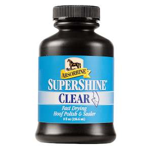 Absorbine SuperShine Hoof Polish & Sealer Clear