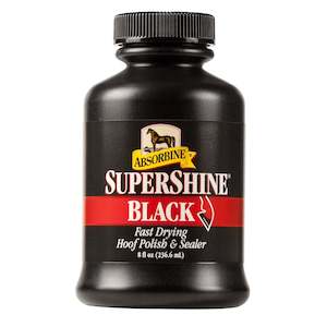 Absorbine SuperShine Hoof Polish & Sealer Black