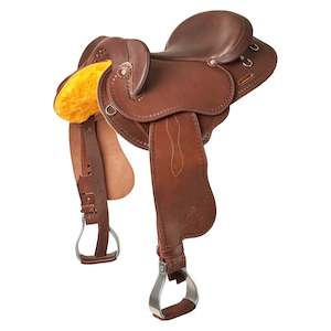 Syd Hill Premium Half Breed Saddle - Leather - SHX Adjustable Tree