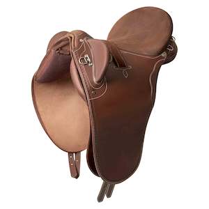 Syd Hill Premium Stock Saddle - Leather - SHX Adjustable Tree