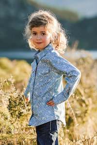 Pure Western Girl's Giselle LS Shirt