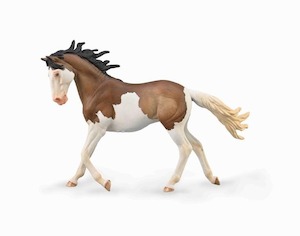 CollectA Mustang Mare - Bay Splash Overo