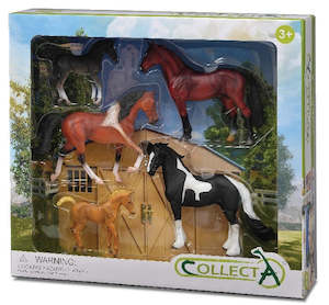 Toys: CollectA 6pcs Horse Life Boxed Set