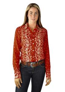 Wrangler Carlise Print Long Sleeve Shirt