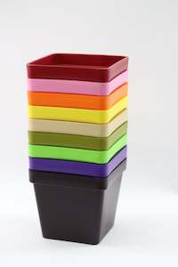 Square Plastic Planter - Small PKT 10