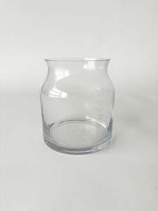 Craft material and supply: PRE-ORDER Glass Jar Vase (unit 4 & 12)