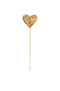 Craft material and supply: SECONDS: Birch Heart Pick (Unit 1 + 3)