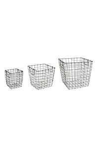 Craft material and supply: Square Wire Basket (unit 3 + 12)