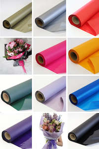 Craft material and supply: Matte/Gloss Cellophane Roll (unit 1)